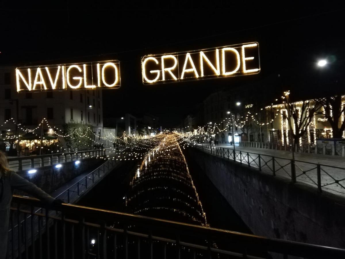 Charming Apartment On The Darsena Navigli - Pulizia Eccezionale Milánó Kültér fotó